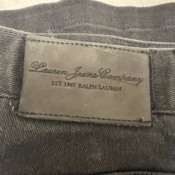 Ralph Lauren- black straight legged jeans - Picture 3 of 4